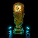 LocoLee Light kit Compatible with Lego 43020 FIFA World Cup Official Trophy - No Actual Model Only Lights, LED Lighting Accessories Compatible with Lego 43020