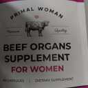 Primal Beef Organ Supplement for Women, Grass-Fed Ancestral Superfood