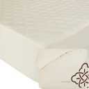 Bioweaves 100% Organic Cotton Mattress Pad Cover, GOTS Certified Cooling Quilted Fitted Mattress Topper & Protector with Soft Cotton Wadding - 20 Inch Deep Pocket, Queen