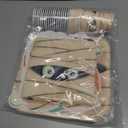 Halloween Party Supplies Kit for 24 Guests - Halloween Design with Disposable Dinner & Dessert Plates, Napkins, Cups, Tablecloth, and Banner -for Birthday Party Decorations