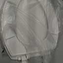 Bemis 7300SLEC Slow Close Toilet Seat, Easy Clean Hinges and Durable Plastic Seat, Made in USA, Elongated, White