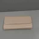 Patent Leather Envelope Clutch Womens Evening Handbag Stylish Shoulder Bag Purse for Christmas Wedding Party Prom (Nude)