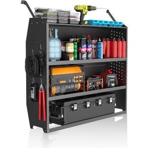 52" W x 46" H x 13" D Cargo Van Shelving Storage System Fit for Ford Transit, GMC Savana, Chevy Express, Nissan NV, Ram Promaster, Mercedes-Benz Sprinter and Metris