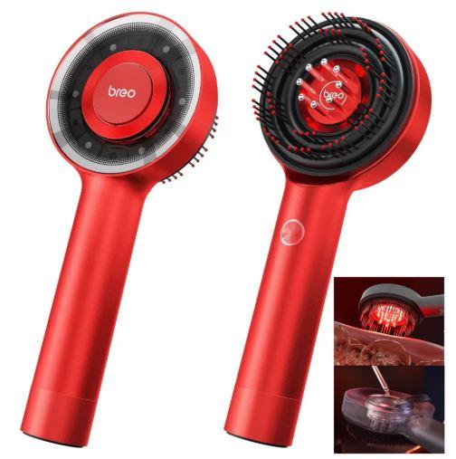 Electric Hair Brushes Upgrade Hair Oil Applicator，IPX7 Waterproof Head Massager Scalp Shiatsu Cordless Hair Scalp Massager