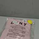 DKNY Women's Mini Stud Logo Full Zip Hoodie Sweatshirt Pink M