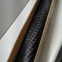 Universal Geogrid Roll 3.84ft x 164ft Retaining Wall Fiberglass Geogrid, 50KN Tensile Strength Driveway Ground Gravel Grid with Mounting Screws for Asphalt Pavement and Soil Road Slope Reinforcement