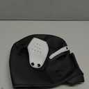 Neoprene Dog Full Face Puppy Mask Removable Pup Hood Halloween Mask (White)