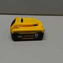 12Ah Battery Replacement for Dewalt 20v Battery with DCB112 Battery Charger Station(Yellow)