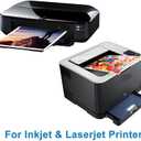 Uinkit 100 Sheets Matte Presentation tabloid paper 11x17 photo paper matte Double Sided 37lb Brochure Paper 6.5Mil for laser and Inkjet Printers