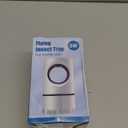 Fruit Fly Trap Flying Insect Traps Fan Powered Indoor Bug Catcher for Mosquitoes Gnats Fruit Flies Mosquito Killer Effective Blue Light