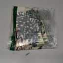 Artoid Mode Let It Snow Snowman Christmas Placemats Set of 4, 12x18 Inch Winter Table Mats for Party Kitchen Dining Decoration (Black)