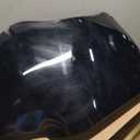 9.5" Black Wave Windshield Compatible for Harley Davidson Touring Road Glide 1998-2011 12 2013 Windscreen