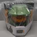 Halo Master Chief Helmet for Kids, Official Halo Infinite Costume Accessory, Single Child Size Full Helmet with Visor, Green & Gold