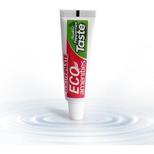 Transparent toothbrush and toothpaste(ECO AMENITIES)