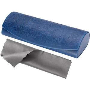 Vemiss Hard Shell Glasses Case, Portable Protective Eyeglasses for Men Women