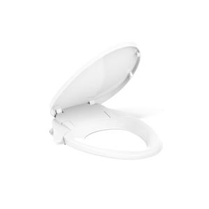 Kohler PureWash M300 Manual Elongated Bidet Toilet Seat, White Handle, Quiet-Close Lid Prevents Slamming, Toilet Bidet, Easy Installation with Quick-Release Hinges, Self-Cleaning Wand