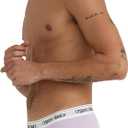 Organic Basics Men's Easy 6" Cotton Boxer Brief Underwear (Pink, XL)