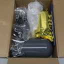 PUR Plus Vertical Faucet-Mount Water Filtration System, Lead-Reducing Filter, Easy Installation, 100-Gallon Capacity, Compatible with External Aerators, Grey