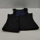 Junlan Waist Trainer for Women - Sauna Suit Sweat Vest Waist Trimmer for Working Out (XX-Large, Blue)