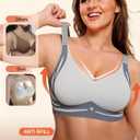 STARLACKC Jelly Bras for Women Plus Size Bras Wireless Bra No Underwire Push Up Seamless Sleep Comfortable Womens(4XL,TQ, Skin)