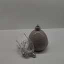 Style Craft, GLACIER GRAY CERAMIC TABLE LAMP