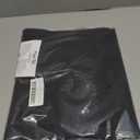 Myir JUN Placemats Set of 6, Vinyl Woven Placemats Place Mats Indoor Washable Table Mats Non-Slip Place mats for Dining Table (Black, Set of 6)