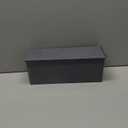 SS&CC Pullman Loaf Pan with Lid 13x4 | 2.2lb Carbon Steel Bread Pan for Homemade Sourdough & Sandwich Bread | Nonstick Bakeware, Heavy Duty & Easy Clean (Black, 2.2lb)