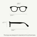 IZIPIZI READING #C Reading Glasses for Women and Men – Square Glasses with Anti-Scratch Lenses, Lightweight Fashion Frame
