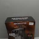 Aromaster Espresso Machine 20 Bar with Milk Frother, Easy to Use Compact Espresso Maker with Touchscreen, Fast Heat 1400W for Latte & Cappuccino, Stainless Steel Coffee Machine for Home & Office