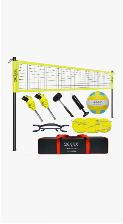 Volleyball net outdoor