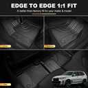 Floor Mats & Cargo Liner compatible with BMW X5 2026 2025 2024-2019 ONLY 5 Seats (Non 45e/50e & 7-Seats Models) | All Weather TPE Floor Mats for 2019-2025 2026 X5 G05 Accessories Anti-Slip Trunk Liner