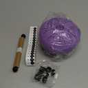 Steel Tongue Drum Percussion: 6 Inch 8 Notes Musical Instruments, Music Gifts for Family Friends (Lavender)