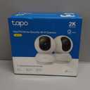 Tapo 2K Pan/Tilt Security Camera for Baby Monitor, Dog Camera w/Motion Detection, 2-Way Audio Siren, Night Vision, Cloud&SD Card Storage, Works w/Alexa & Google Assistant, 2-Pack (Tapo C210P2)