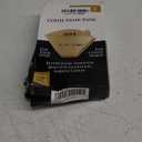 Pro Mael Cone Coffee Filters #4, Number 4 Coffee Filter 8-12 Cup for Drip Coffee Maker, Unbleached Natural (100, #4)