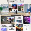 LG 27U411A-B 27-inch Full HD (1920 x 1080) IPS Computer Monitor, 120Hz, HDR10, Reader Mode, Flicker Safe, HDMI, Slim Stand Base, Black