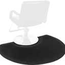 OmySalon 1/2'' Thick Anti Fatigue Mat for Hairstylist Standing, 3'x4' Barber Floor Matt Under Salon Chair, Hair Cutting Hairdressing Equipment