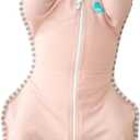 Love to Dream Swaddle UP, Baby Sleep Sack, Self-Soothing Swaddles for Newborns, Improves Sleep, Secure Fit Helps Calm Startle Reflex, New Born Essentials for Baby, 1.0 TOG, 5-8.5 lbs, Pink
