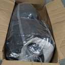 Truck Driver Seat Cushion Set - Memory Foam for Lower Back & Sciatica Pain Relief - Ergonomic Headrest Neck Pillow for Semi Truck & Car Dark Gray, 17.7/17.7