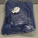 Simplebrand Ava Royal Blue Blackout Curtains for Bedroom 84 Inch Length 2 Panels Set, Solid Thermal Insulated Privacy Nursery Window Treatment Curtains Blackout Drapes, W40 x L84 Inch, Royal Blue