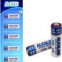 2 x DATB 27A 12V Battery 5 Pack,G27A MN27 CR22 A27 12 Volt Alkaline Battery
