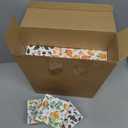 12 Pack Fruit Facial Tissues Cube Face Boxes 600 Sheets 3 Ply Small Square Tissues Bulk for Spring Summer Car Bedroom Supplies