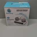 Mattress Vacuum Cleaner - 5-in-1 Cordless Bed Vacuum Cleaner, Powered by Ultrasonic Technology, 16Kpa Strong Suction,Low Noise,Suitable for Dust, Pet Hair, Etc - Grey 