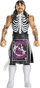 Mattel WWE “Dirty” Dominik Mysterio Action Figure, Main Event Series #160, 6-inch Collectible Superstar with 14 Articulation Points & Life-Like Look