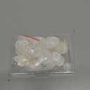 60PCS White Genuine Mother of Pearl Buttons Set, Natural Shell Buttons for DIY Sewing Crafts, Clothes, Blazer, Shirts, Suits (12.5mm/15mm/18mm/20mm, 2 Holes)