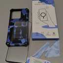 for Motorola Moto G 5G 2025/ Moto G 5G 2026/ Moto G Play 2026 Case, with 2 Tempered Glass Screen Protector, Military Grade, Kickstand with Magnetic Car Mount, Protective Phone Case Deep Blue