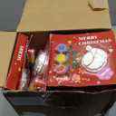 Syhood 36 Set Ceramic Painting Kit Paint Your Own Plaster Holiday Crafts Ornaments with Greeting Cards Xmas Gifts Exchange for Christmas Party Decor(Christmas Character)