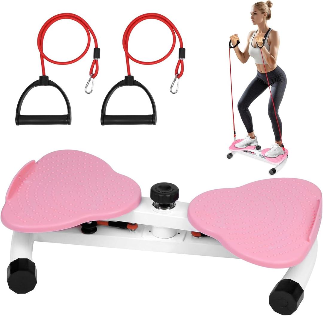 waist twisterwaist twisting machine ab twister board with 300 lbs Weight Capacity, Noiseless Fitness Tool Foot Massage, and Core Workout for Belly Fat Loss Anti-Slip Home Gym Equipment for Women Men