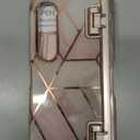 i-Blason Cosmo Series for Samsung Galaxy Z Fold 4 Case with Pen Holder (2022), Stylish Protective Bumper Fold 4 Case with Built-in Screen Protector (Marble)