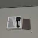 3 in 1 Magnetic Wireless Charger for Samsung, Foldable MagSafe Wireless Charging Station for Samsung Galaxy S25 Ultra/Z Fold7/Flip7/S24, Watch Charger for Galaxy Watch Ultra/8/7/Buds (for Travel) (Black)