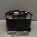 PETLIBRO Cat Water Fountain, Cordless Pet Water Fountain Battery Operated, 2.5L/84oz Dockstream Water Fountains for Cats Indoor, Cat Fountain with Stainless Steel Tray, Easy to Clean BPA-Free (Black)